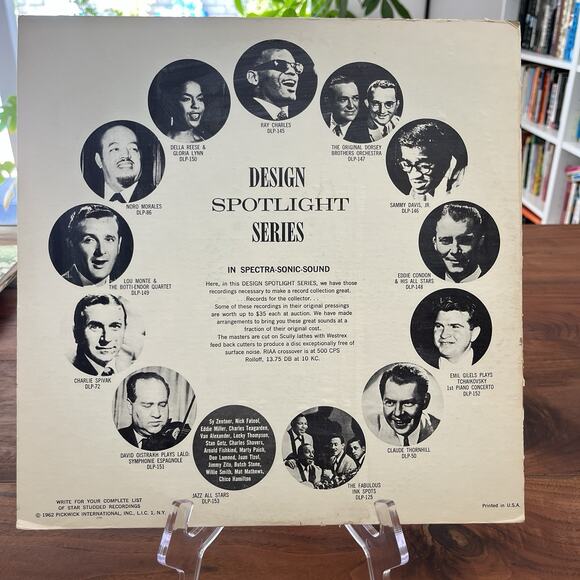 Rockin' With Jerry Lee Lewis Vinyl LP 1962 Design Records DLP-165 - Picture 12 of 15